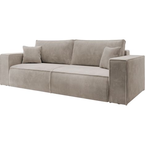Selsey Farese 3-Sitzer Schlafsofa mit Bettzeugbehälter 257 cm in beige (1/5)