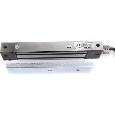 Serrure Magnétique Haute Sécurité 280kg Acier Inoxydable Étanche IP67 pour Portails 12V/24V DC (1/5)