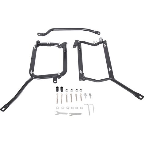 Suitable for Benelli 502X, Jinpeng side frame, carbon steel side frame bracket, exhaust pipe bracket. (1/5)