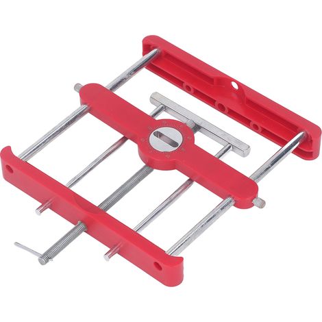 Gabarit de tenon et mortaise pour le travail du bois, système auto-centrant et amovible, kit de gabarit de goujons, positionneur de poinçons (1/5)