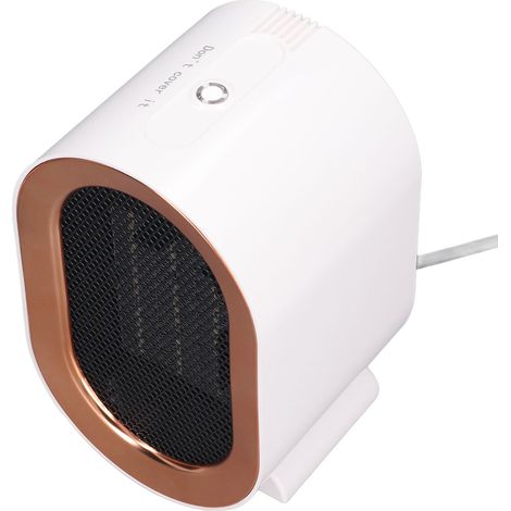 1200-W-Elektro-Heizlüfter mit Energiesparfunktion, Überhitzungsschutz, zwei Geschwindigkeitsstufen, einstellbar, EU-Stecker (220–240 V) (1/5)