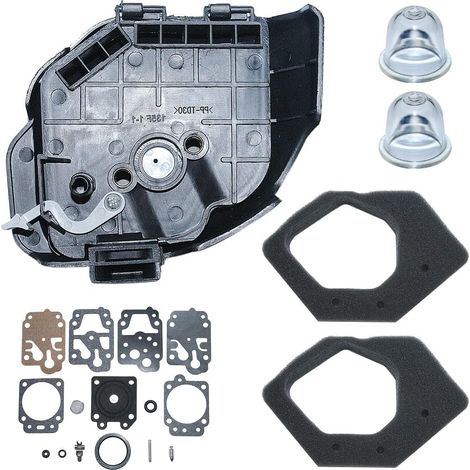 Kit de couvercle de filtre à air pour moteur de tondeuse à gazon Honda GX25 HHT25S pièce de rechange 17231-Z0H-010, 17220-Z0H-020, K10-WYJ (1/5)