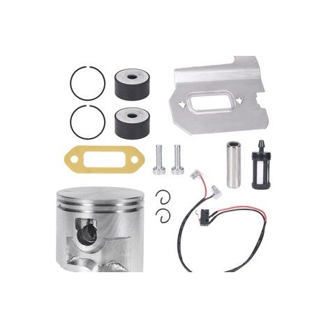 Kit cylindre compatible Stihl MS461 – Diamètre 52 mm – Réf 1128 020 1250 – Avec filtre air, tubulure admission et piston