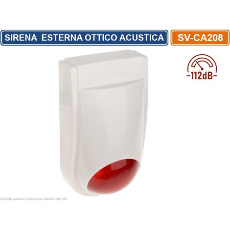 Sirena da esterno SV-CA208