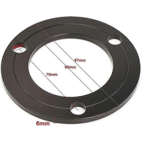 Frein Rpm, étrier 82 mm, disque 70 mm à 3 trous, montage radial, 4 pistons, pour vélo électrique Aerox Nitro BWS 100 Jog 50 (épaisseur 6 mm). (1/5)