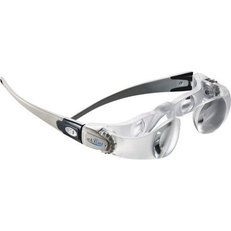 Lunettes loupe Max Detail, Grossissement : 2 fois, Distance de travail à partir de l'oeil 400 mm, Poids 49 g