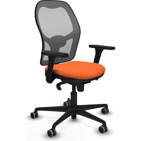 piqueras-y-crespo Jorquera sedia da ufficio ergonomica arancione