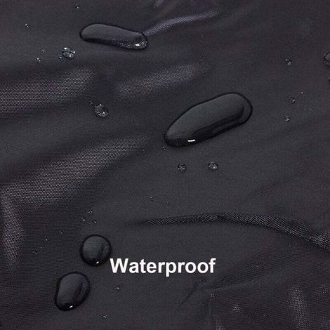 Couverture de piscine - - - Carrée 218x218x30 cm - Polyester 210D - Anti-UV, ourlet élastique (1/4)