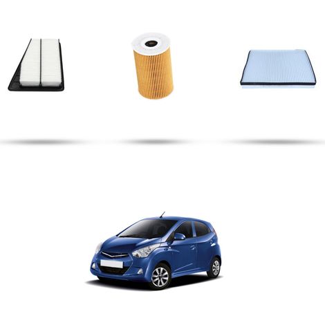 Kit tagliando 3 filtri compatibile con Hyundai Equus 3.8 v6 213kw dal 2008 (1/5)