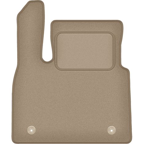 Tappetino in velluto per guidatore per: Renault Megane E-Tech crossover (2022-) beige