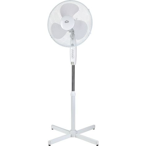 DCG Eltronic VE1625 ventilador Negro, Blanco