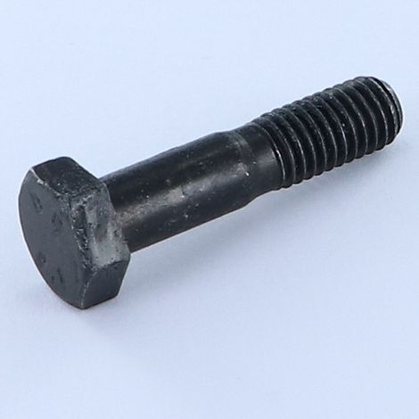 Corps de boulon filetage partiel Tête hexagonale TH M8X35 Filetée sur 15 Classe 8.8 Acier zingué noir-10 pièces