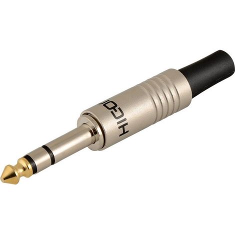 Hicon J63S01 Jack connector 6.3mm stereo Ø 7mm