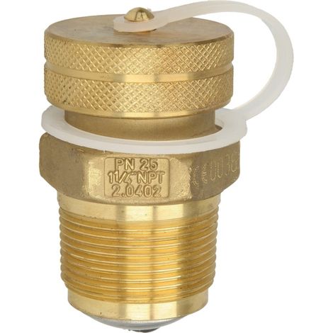 GOK Vanne de remplissage avec clapet FM 1 1/4’’ NPT x FM 1 3/4’’ ACME, 54 010