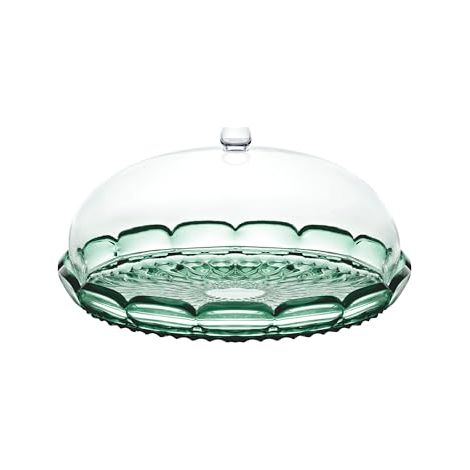 Guzzini vanity cake serving set matcha green