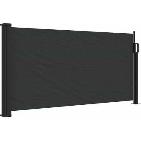 Store Banne - Auvent latéral rétractable noir 100x300 cm fr10581 - Maison La Vie (1/5)