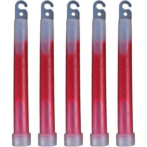 Bâtons lumineux chimiques phosphorescents de 15 cm (6 pouces) avec cordon (1/5)