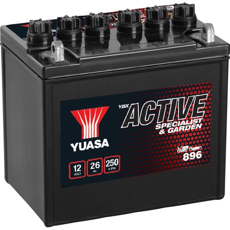 Batterie Yuasa 896 12 V 26 AH 250 AMPS L 187 l 127 H 181 (1/2)