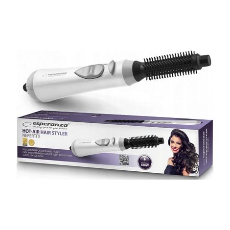 Haartrockner und Lockenstab – Leistungsstarker 400-Watt-2-in-1-Haartrockner