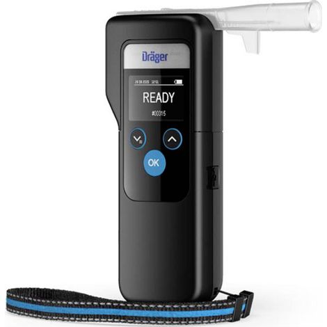 Dräger Alcotest 6000 professioneller, präziser, schwarzer Alkoholtester (1/4)