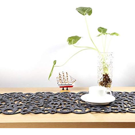 Linge de table Chemin table feutre 40 x vide centre (1/4)