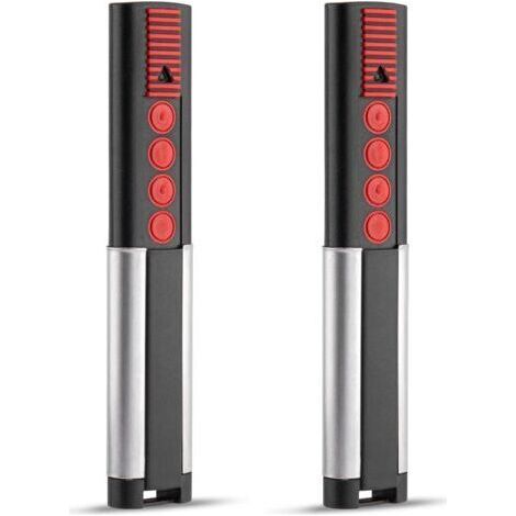 Ciel-Télécommande pour Porte de Garage Compatible avec 434.42Mhz Sommer 4014 TX03-434-2 4022 TX03-434-2 4013 TX02-434-4-XP Émetteur Portable à LED Verte et LED Orange 2 Pack (1/5)