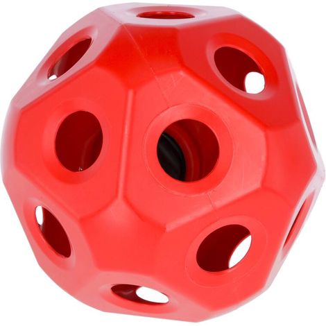 Kerbl HeuBoy rot Futterspielball Heuball ö 40cm für 3kg Heu Fressffnung ö 60mm (1/4)