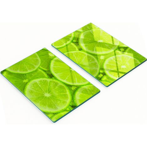 Pannelli decorativi multifunzionali in vetro con stampa a lime, 2x40x52 cm (1/5)
