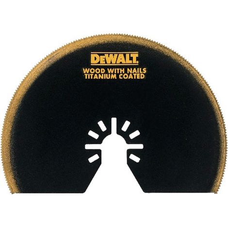 Multi-Tool Titanium Semi Circle Blade 100Mm (1/2)