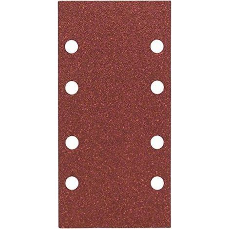Feuilles Abrasives Ponceuse Papier Ponçage 93 x 185 mm. Lot de 20 Feuilles P80 ponçage Bois Métaux Peinture (1/5)