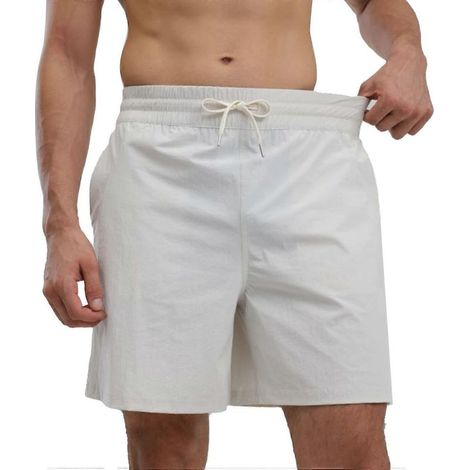 1 short homme, coupe ample, cordon de serrage, taille élastique, polyester, séchage rapide, pour sport et loisirs (1/4)