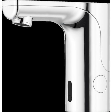 MORA MMIX tronic WMS, robinet pour lavabo avec eau froide ou eau pré-mélangée, alimenté par batterie (1/2)