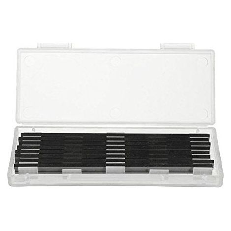 10Pcs 82Mm X 5.5 Mm Hss Rabot Réversible Lames Pour Bosch Black Decker Mafell (1/5)