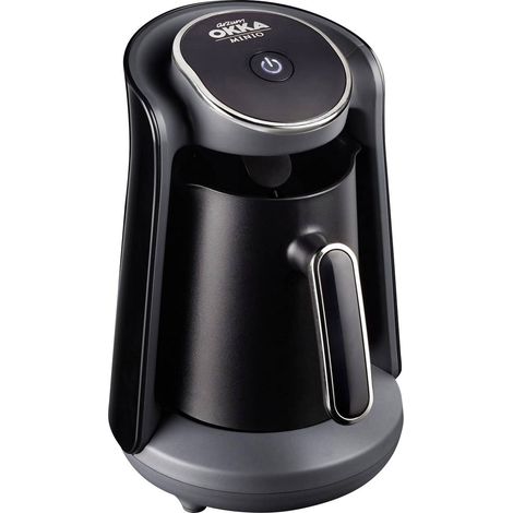 arzum OKKA MINIO Cafetière moka noir, chrome (1/5)