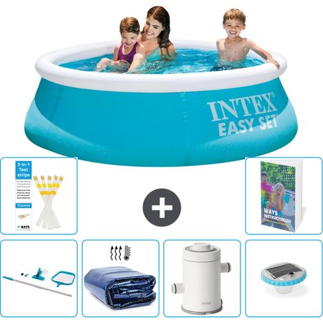 Easy Set Pool Rund - 183x51 cm - 7-teilig S131