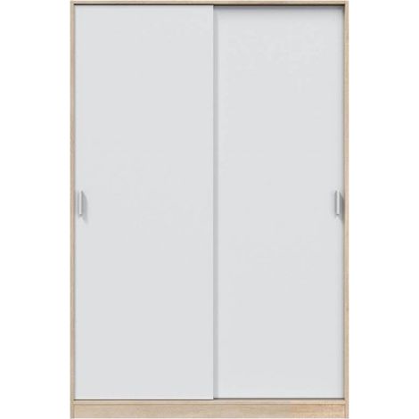 Guardaroba 2 Ante - Armadio Camera da Letto Marrone Rovere 50x200h cm