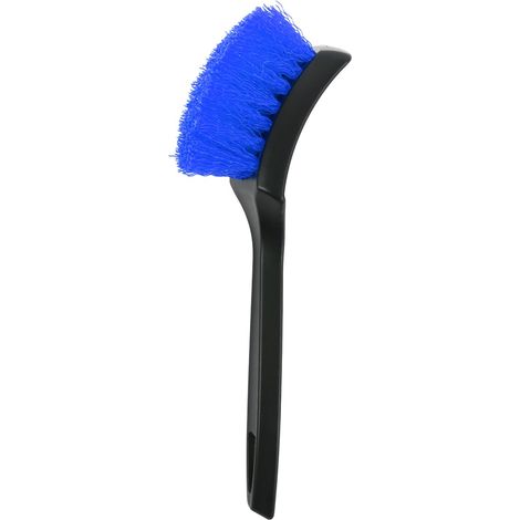Brosse de Nettoyage Voiture Intérieure pour Tapis et Moquettes Bleue (1/4)
