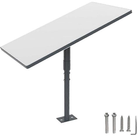 Support de toit en T avec adaptateur pour antenne parabolique Starlink Gen3 standard V3 (1/5)