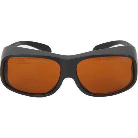Lunettes de sécurité laser 532 nm 1064 nm, lunettes de protection résistantes à l'usure pour la protection des yeux (noir) (1/5)