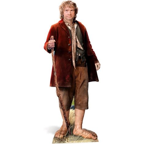 Figurine en carton Bilbon Sacquet Le Hobbit H 145 CM