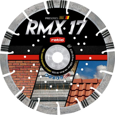 Disco Segmentado Láser RMX17 Ø230mm RATIO