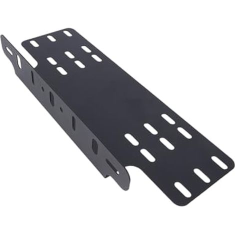 Bnineteenteam Support de Plaque d'immatriculation, Support Avant en Métal pour Barre Lumineuse LED, Installation Facile sans Perçage, Conception Robuste pour Camions SUV, Montage Universel (1/4)