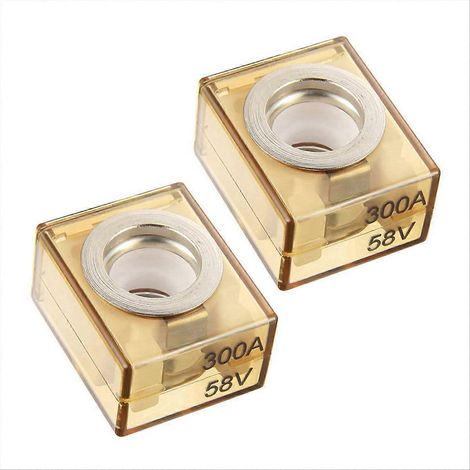 Compatible avec les fusibles de bornes 300A, les fusibles de batteries marines, étanche IP66, utilisé pour la protection des circuits dans les grues, les navires, etc. (1/5)