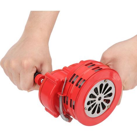 Sirènes, alarme portable à manivelle, boîtier en plastique ABS 120 dB, commande manuelle, alarme de frappe air/alarme, sirène manuelle Sirène d'alarme (1/5)