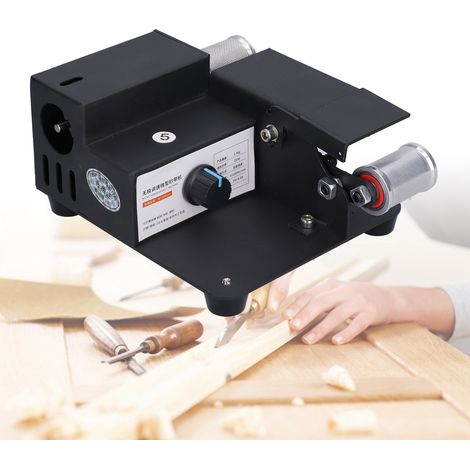 Adaptateur de tension pour ponceuse à bande miniature électrique, polisseuse et meuleuse de bricolage, norme européenne (1/5)