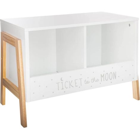 Bibliothèque pour enfants blanche (1/5)