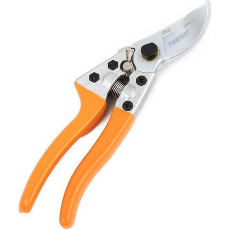 Sécateur - Acier SK5 - Coupe Jardin Élagage Greffage - Diamètre Max 20 mm - Pour Petites Plantes - 1 Pièce (1/4)