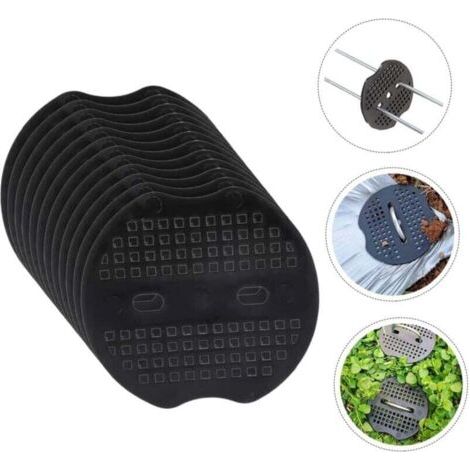 Lot de 40 piquets de jardin, entretoises, piquets de jardin, tente, plantes, tente, support, piquets d'herbe, bâche, tissu paysager, rondelles, clôture, gazon artificiel, tapis, abri de jardin, pelous (1/5)