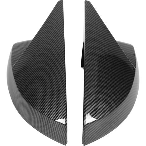 Außenspiegelabdeckungen in Carbonfaser-Optik für Audi A3 S3 RS3 8V 2013-2019, Paar Seitenabdeckungen in Carbonfaser-Optik