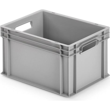 Alutec – Bac de rangement 75040 en polypropylène fermé – Dimensions 400 x 235 x 300 mm – Pour espaces confinés – 1 pièce